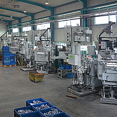 Cold chamber aluminum die-casting units